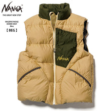 画像をギャラリービューアに読み込む, NANGA マゼノリッジ ダウン ベスト(メンズ)2024-2025 FF24-0064【1~2営業発送】