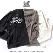 画像をギャラリービューアに読み込む, 「FOX ロン T」 エアリーポリ リラックス フィット Tシャツ(長袖)FF25-0070【1~2営業発送】
