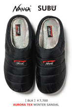 画像をギャラリービューアに読み込む, 【1~2日営業出荷】2025 SUBU×NANGA AURORA TEX スブ×ナンガ オーロラテックス ウィンター サンダル(ユニセックス)FF25-0085【10月中旬~入荷次第順次発送】