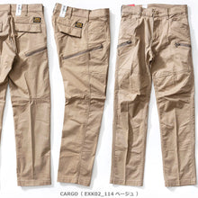 画像をギャラリービューアに読み込む, EDWIN XV ストレッチ チノ カーゴ パンツ(メンズ)EXK02 FF24-0072【1~2営業発送】