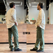 画像をギャラリービューアに読み込む, EDWIN XV ストレッチ チノ カーゴ パンツ(メンズ)EXK02 FF24-0072【1~2営業発送】
