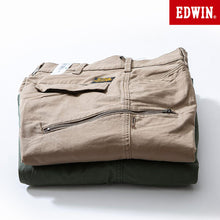 画像をギャラリービューアに読み込む, EDWIN XV ストレッチ チノ カーゴ パンツ(メンズ)EXK02 FF24-0072【1~2営業発送】