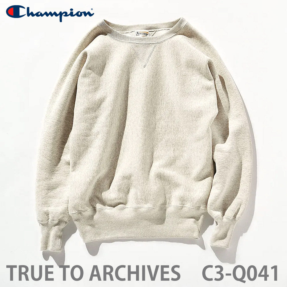 チャンピオン「TRUE TO ARCHIVES」1stパテントモデル クルー