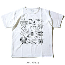 画像をギャラリービューアに読み込む, 「FOX ギア T」 リラックス フィット Tシャツ(フリーハンドギアイラスト)FF23-0020【1~2営業発送】