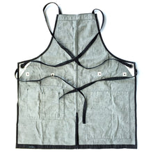 画像をギャラリービューアに読み込む, 【予約販売 7月上旬~お届け】ブラック デニム エプロン(鍛冶屋のエプロン) JOHNBULL JA035 FF23-0021【1~2営業発送】