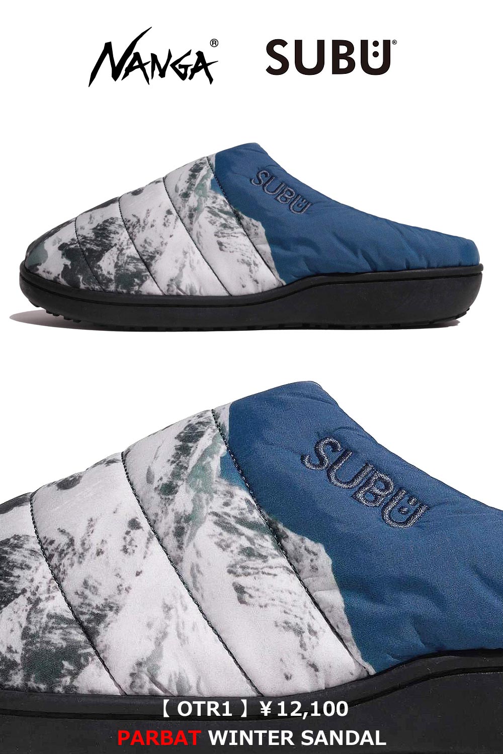 予約販売】2025 SUBU×NANGA スブ×ナンガ パルバット ウィンター