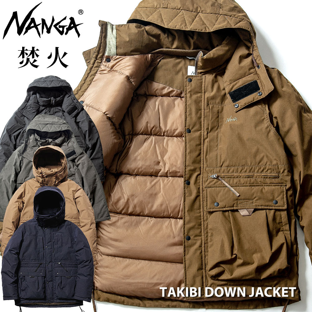 超カッコイイ ナンガ(NANGA) 23秋冬 タキビ ダウン ジャケット