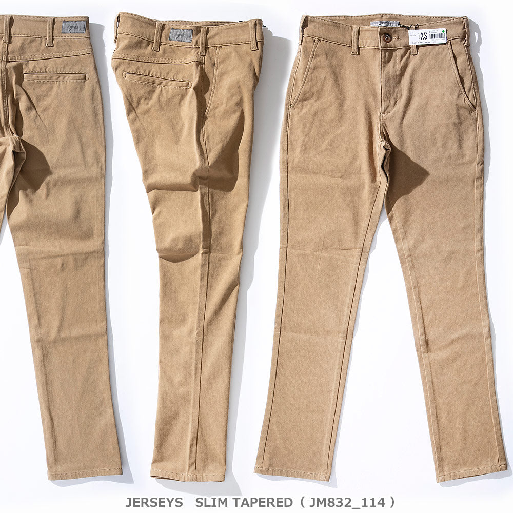 EDWIN エドウィン メンズ ジャージーズ スリム テーパード チノ 2025