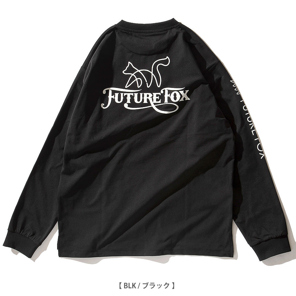 「FOX ロン Ｔ」 エアリーポリ リラックス フィット Tシャツ（長袖）FF25-0070【1～2営業発送】