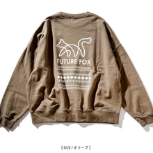 画像をギャラリービューアに読み込む, 11月29日(土)正午～販売開始【オリジナル】「ナバホ柄×FOXロゴ クラックプリント スウェット 」　FF25-0097【2～3営業発送】
