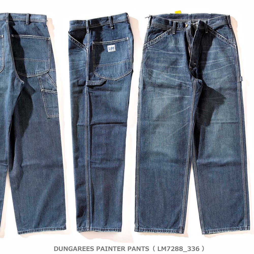 パンツ LEE DUNGAREES PAINTER PANTS LM7288 S 試着対象】DUNGAREES ワイドペインターパンツ/デニム