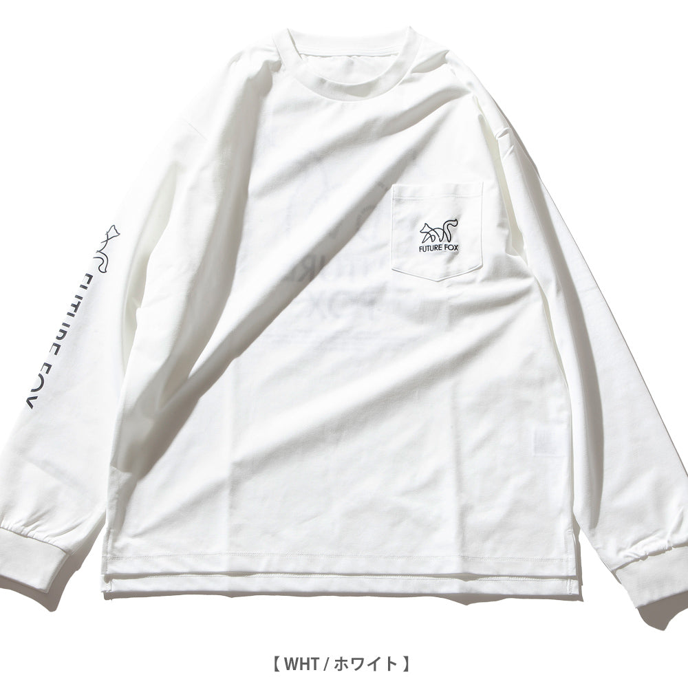 2026 New FOX ロン T」 エアリーポリ リラックス フィット Tシャツ