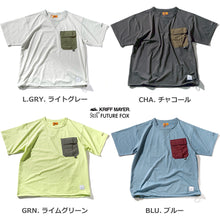 画像をギャラリービューアに読み込む, 新商品 7月5日(土)正午～発売「KRIFF MAYER ＆ FUTURE FOXコラボTシャツ 」 超速乾アクティブデザインポケT　FF25-0073【2～3営業発送】
