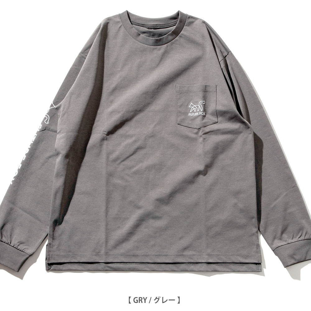 2026 New FOX ロン T」 エアリーポリ リラックス フィット Tシャツ