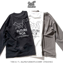 画像をギャラリービューアに読み込む, 「2026 New FOX ロン Ｔ」 エアリーポリ リラックス フィット Tシャツ（長袖）FF26-0102【2～3営業発送】
