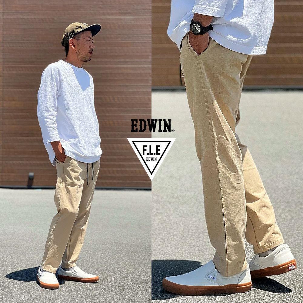 EDWIN F.L.E トラウザー パンツ（メンズ）ES797 FF23-0030【1～2営業