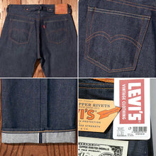 画像をギャラリービューアに読み込む, LEVI&#39;S VINTAGE CLOTHING LVC 1937年復刻モデル 501XX リジッド【37501】【 FF25-0088】【1～2営業発送】
