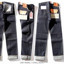 画像をギャラリービューアに読み込む, LEVI&#39;S VINTAGE CLOTHING LVC 1947年復刻モデル 501XX リジッド【47501】【 FF25-0090】【1～2営業発送】
