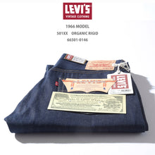 画像をギャラリービューアに読み込む, LEVI&#39;S VINTAGE CLOTHING LVC 1966年復刻モデル 501 / 501XX リジッド【66501】【 FF25-0091】【1～2営業発送】
