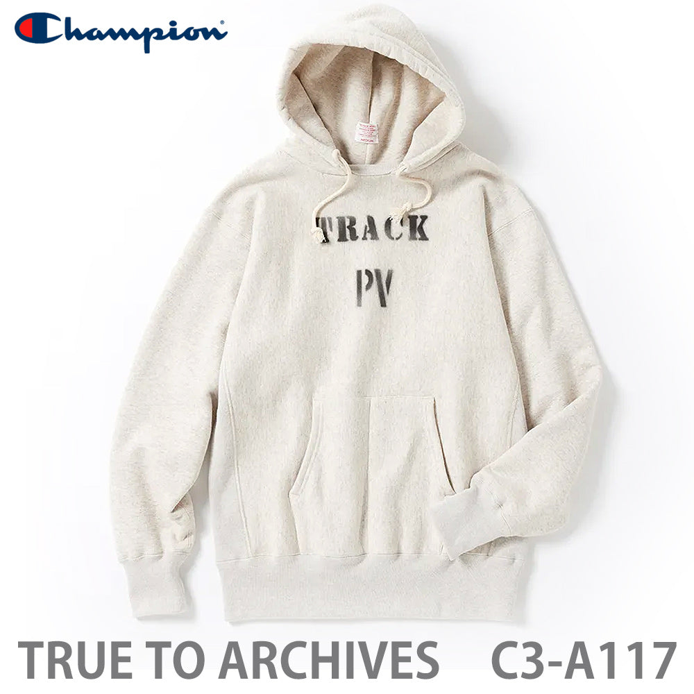 チャンピオン「TRUE TO ARCHIVES」 プルオーバー アフター フーデッド スウェット パーカー FF25-0093【1～2営業発送】