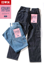 画像をギャラリービューアに読み込む, EDWIN EASY WEAR ワイド ペインター デニム パンツ（メンズ）EEW02 FF25-0087【1～2営業発送】

