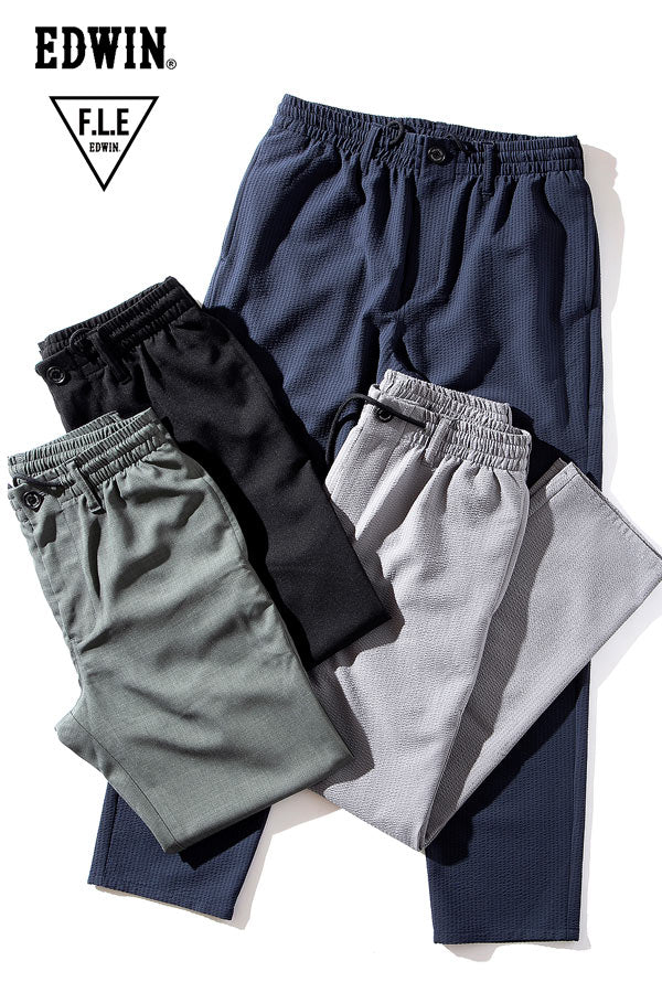 期間限定価格】EDWIN F.L.E 夏清涼 トラウザー パンツ COOL