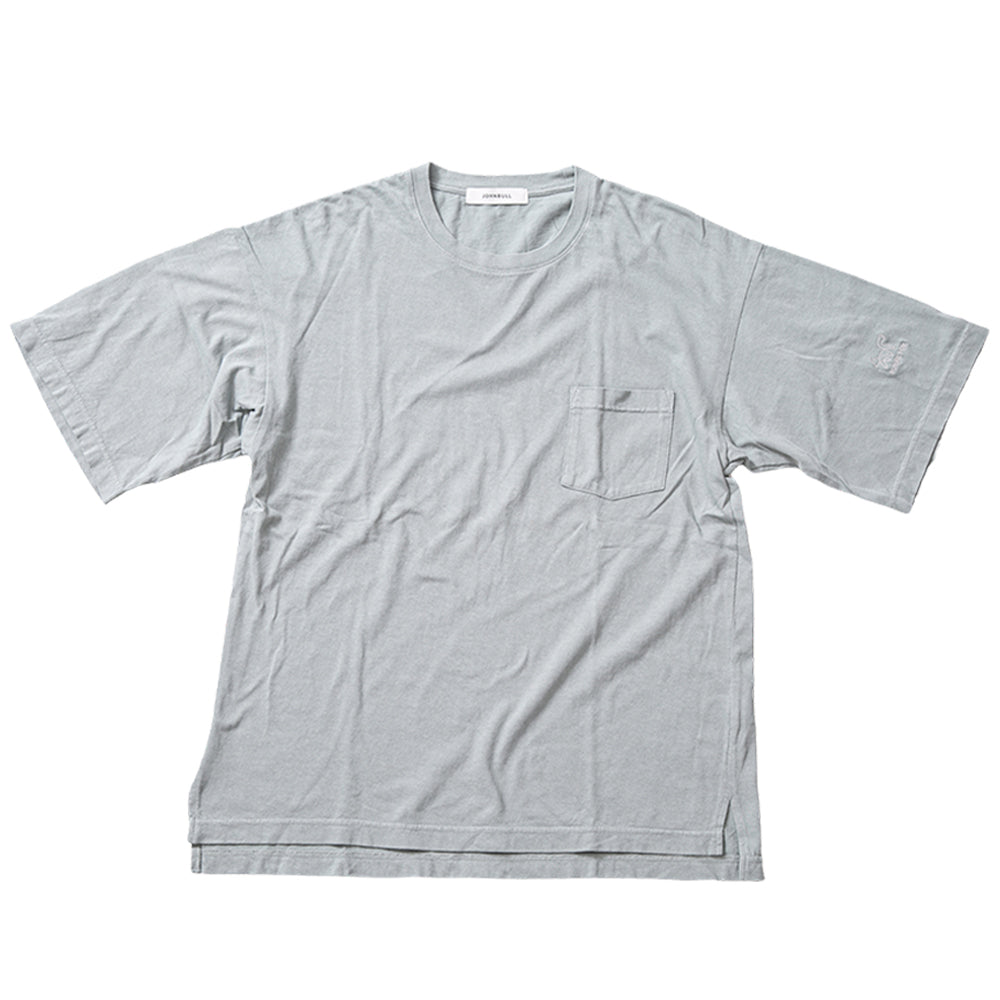 ビッグシルエット ポケット Tシャツ（刺繍ロゴ）FF22-0001S