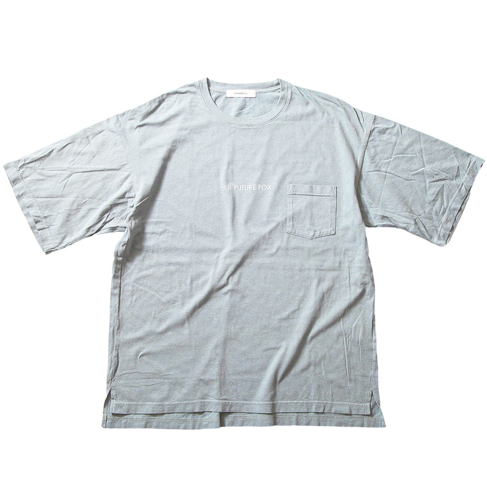 ビッグシルエット ポケット Tシャツ（プリントロゴ）FF22-0002P