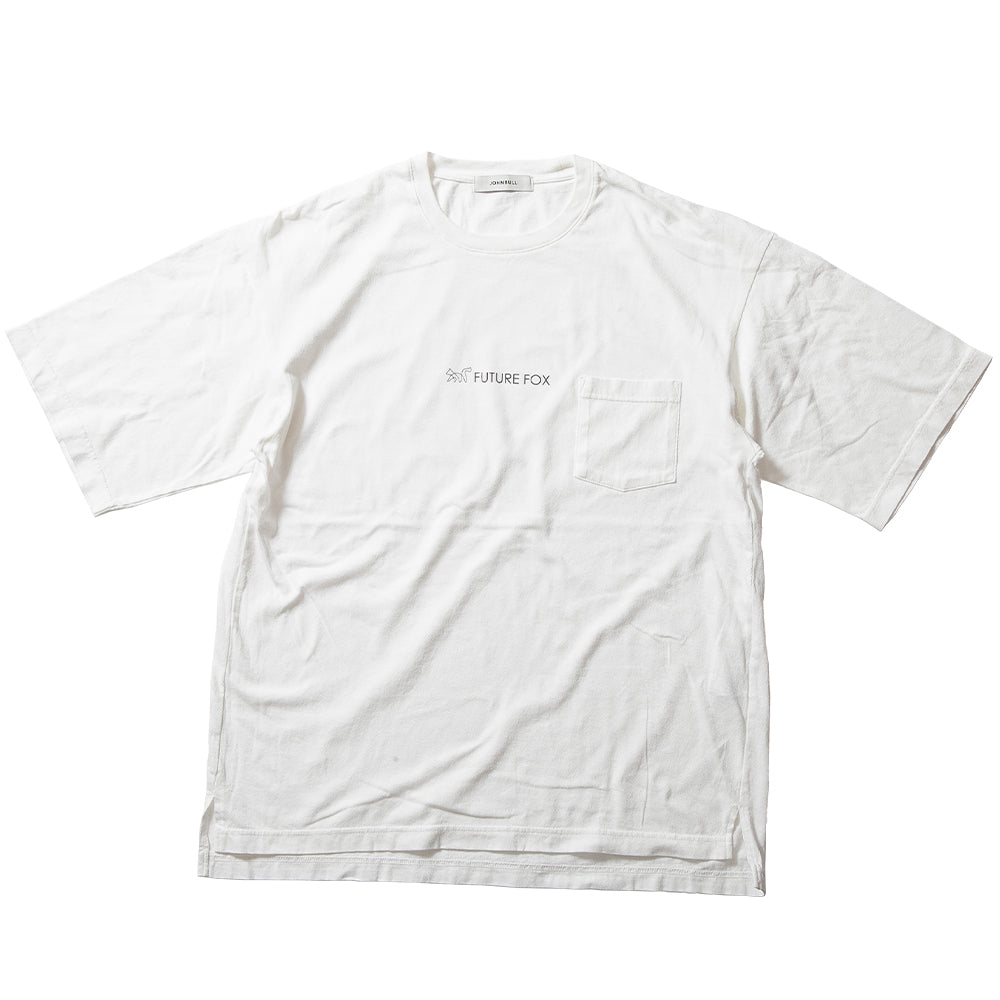 ビッグシルエット ポケット Tシャツ（プリントロゴ）FF22-0002P